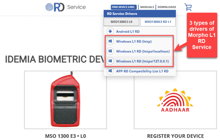 Morpho L1 RD Service Installation in Windows – COMPUTICS LAB Blog