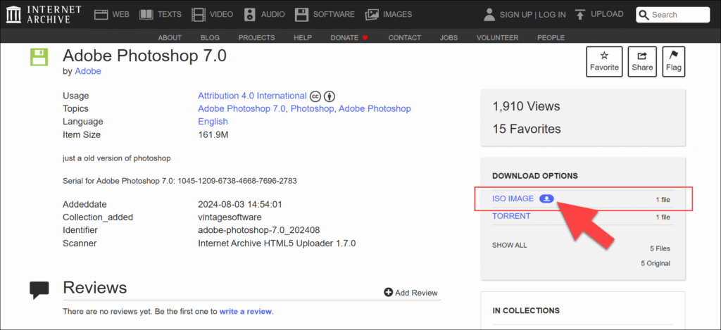 adobe photoshop 7.0 download link