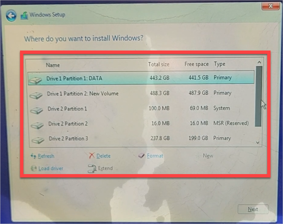 locate vmd driver, locate rst driver, browse vmd driver, browse rst driver, SSD Not Showing During Windows Installation? Fix NVMe SSD Detection Issue
