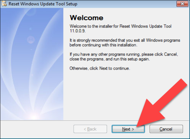 install reset windows update tool