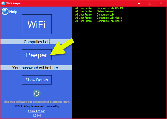 wifi tool download, wifi peeper password, wifi password tool