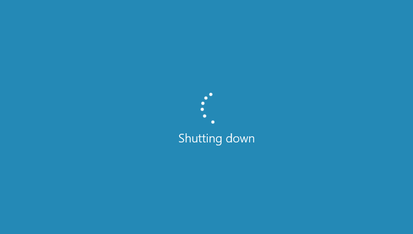 system shutdown slow, fast system shutdown