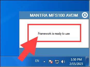 Mantra installation in Windows 7, Latest Mantra MFS100 driver installation in Windows 7, how to install mantra in windows 7, Framework is ready to use