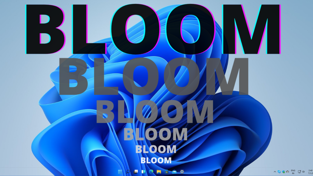 How To Set Bloom Windows 11 Animated Wallpaper Comput - vrogue.co